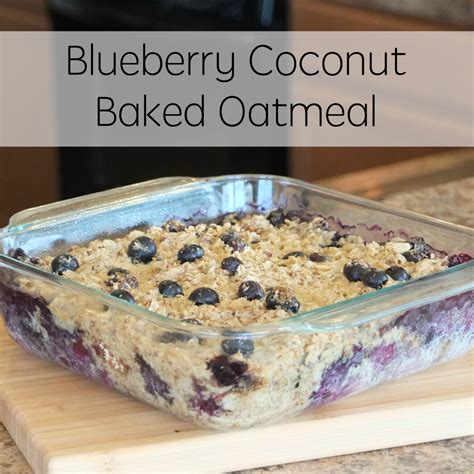 Step 2 mix oats, brown sugar, cinnamon, baking powder, and salt together in a bowl. Blueberry Coconut Baked Oatmeal - Pick Any Two
