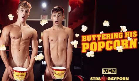 Men Joins Forces With Str8Up To Create Buttering His Popcorn