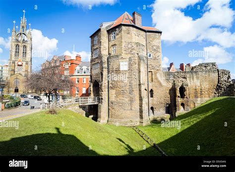 Newcastle Keep The Castle Is A Medieval Fortification In England