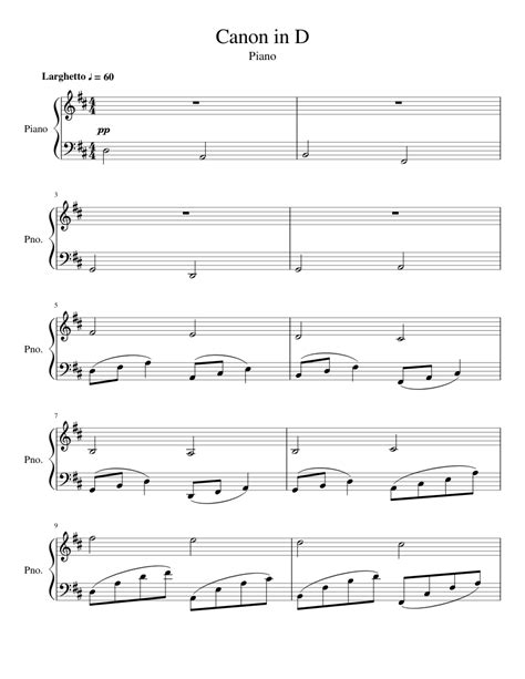 View, download or print this canon in d easy piano sheet music pdf completely free. Canon in D (Piano) Sheet music for Piano | Download free in PDF or MIDI | Musescore.com