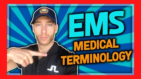 Emt Medical Terminology Simple Method For The Emt Youtube