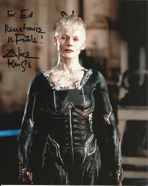 Star Trek First Contact Alice Krige By Shockographs On Deviantart