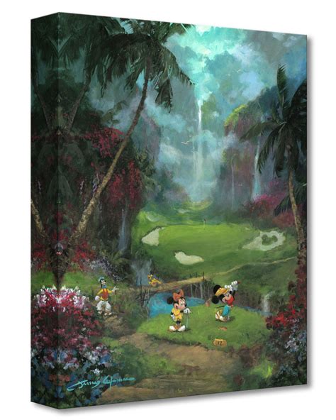 Disney 17th Tee In Paradise By James Coleman Art Center Gallery