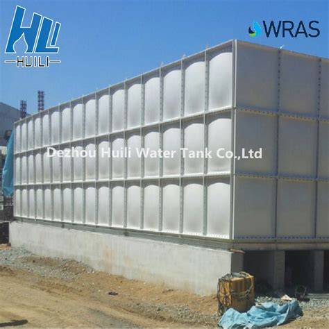 FRP GRP Fiber Glass Reinforced Water Storage Tank For Agriculture Large