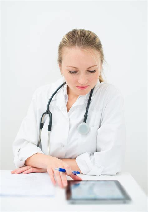 Portrait Of Female Doctor Stock Image Image Of Adult 44313327