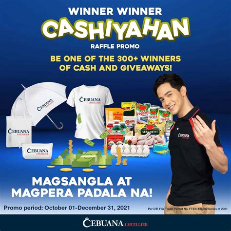 Cebuana Lhuillier Winner Winner Cashiyahan Raffle Promo • Cebuana Lhuillier Pawnshop
