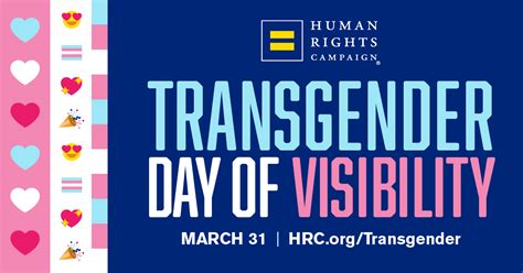 Hrc Honors International Transgender Day Of Visibility Human Rights
