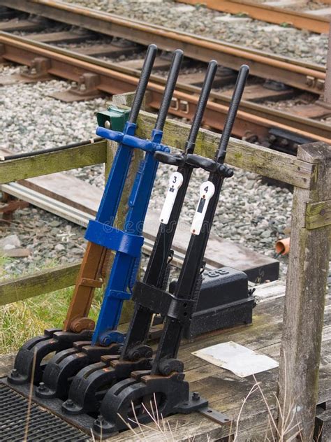 Ground Frame Levers Stock Image Image Of Control Signal 92715369