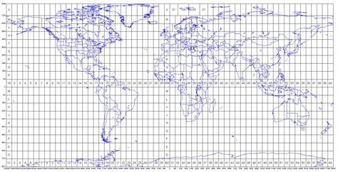 Dmap Utm Grid Zones Of The World