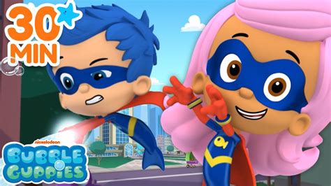Action Packed Moments With Gil And Molly 💥 30 Minute Compilation Bubble Guppies 2023