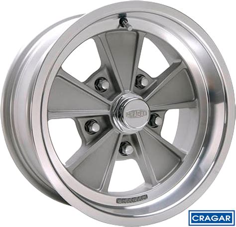 Eliminator 500g Gray Spokes Machined Lip Rim By Cragar Wheels Wheel