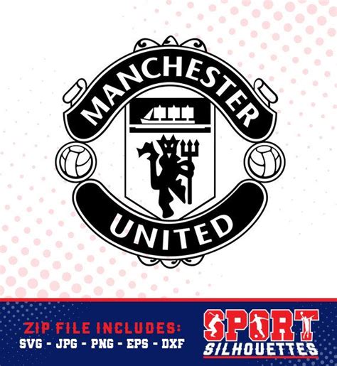 Manchester United Badge Silhouette