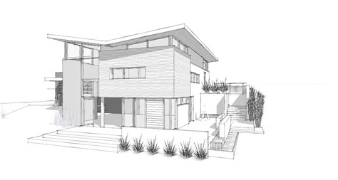 Modern Home Architecture Sketches Joigoo All About The House