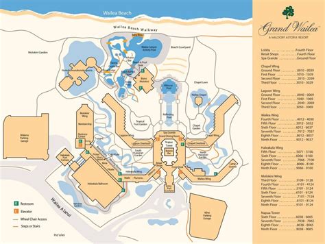 Wailea Beach Resort Map