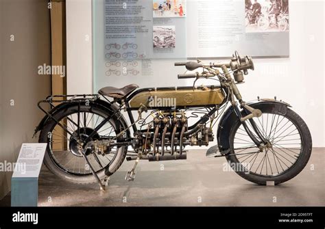 Motorrad Fn Four Fabrique Nationale De Herstal Psspeicher Museum