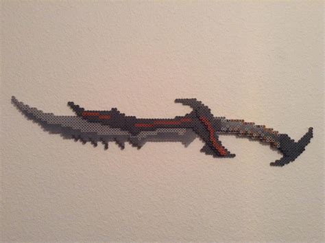 3D Perler Daedric Sword by Werbenjagermanjensen on DeviantArt