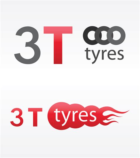 Logo Design For 3 T Tyres By Riki Design 12603