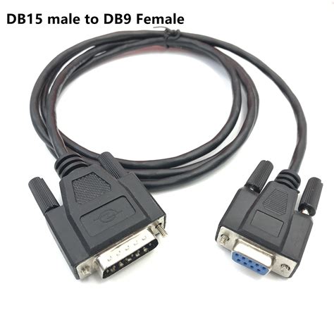 Db9 9pin To Db15 15pin Db9 Female To Db15 Male Cable Professional