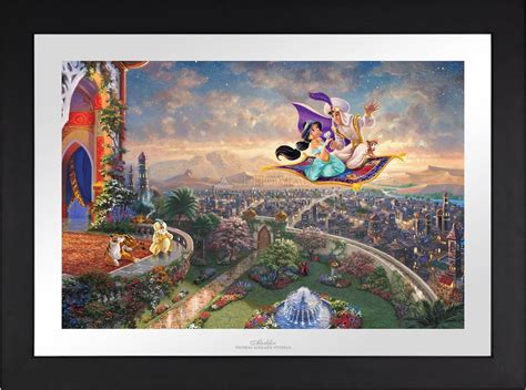 Aladdin Limited Edition Paper By Thomas Kinkade Studios Pet Tiger