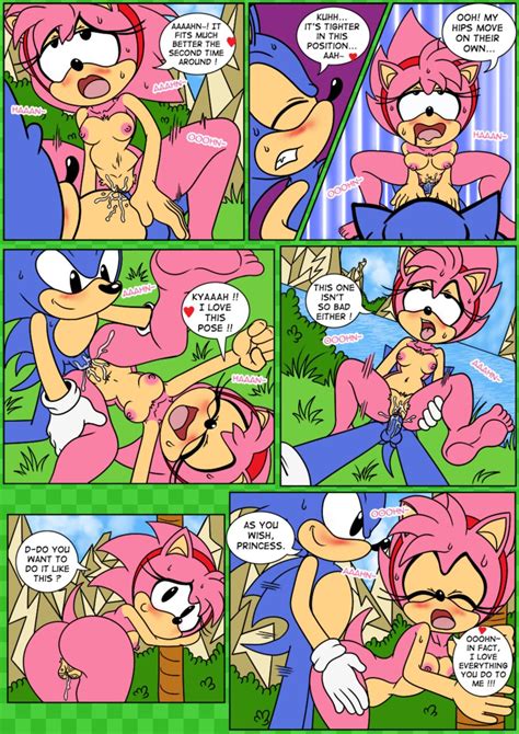 Rule 34 Amy Rose Classic Amy Rose Classic Sonic Public Public Nudity Raianonzika Sonic Series