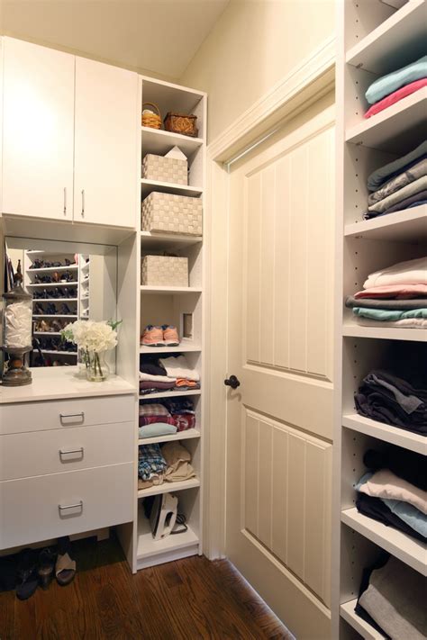 Angled Wall Walk In Closet Traditional Closet New York By