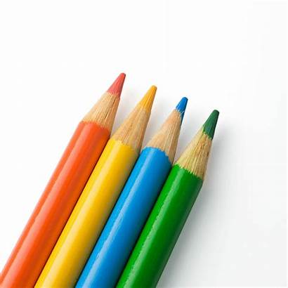 Pencils Colored Clipart Rainbow Colour Pencil Clip