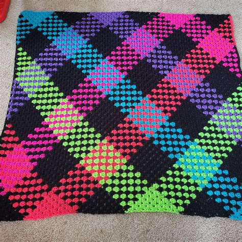 Fo Planned Pooling Baby Blanket For Our New Nephew Crochet