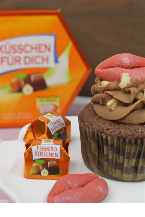 Ferrero Küsschen Cupcakes Backen And Dekorieren Cupcakes Backen Cupcakes Lebensmittel Essen