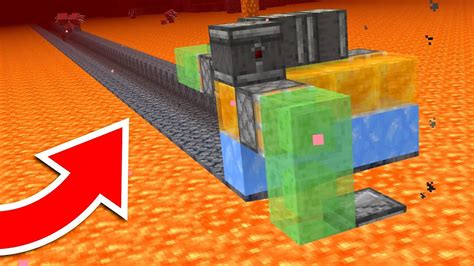 How To Build An Automatic Lava Bridge Flying Machine In Minecraft 116