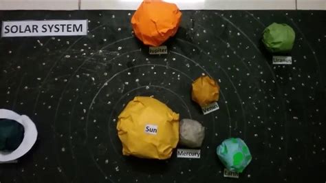 How To Make Solar System 3d Model Youtube