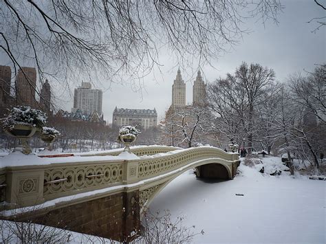 Parkrdu central offers more than 10,000 spaces with a short walk to both terminals. Bow Bridge in the Snow - Central Park - Winter - New York ...