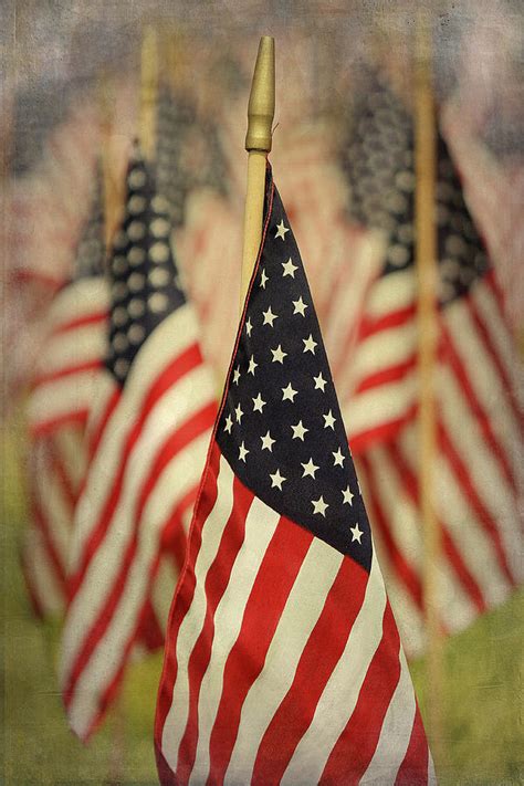 American Flags Photograph By Cgander Photography Fine Art America