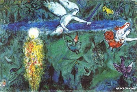 Marc Chagall Adam Et Eve Chasses Du Paradis