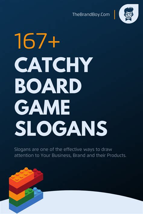 Catchy Board Game Slogans And Taglines Generator Guide