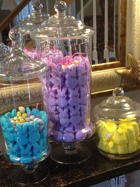 Ester Candy Decoration Easter Peeps Easter Centerpieces Easter Goodies