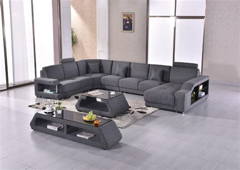 Ultra Modern Modern L Shape Sofa Set Design