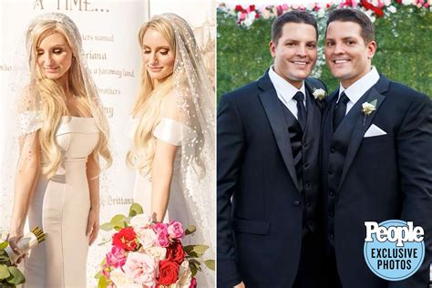 identical twins married identical twins inside the double wedding