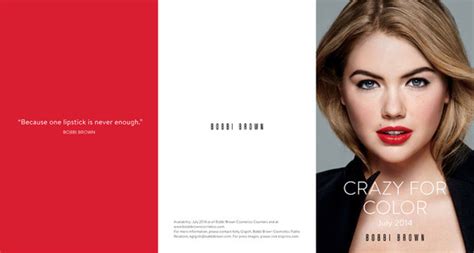 Kate Upton Replaces Katie Holmes As Face Of Bobbi Brown—see Her First