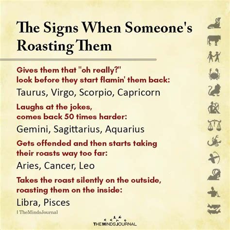 Check spelling or type a new query. The Signs When Someone's Roasting Them | Zodiac signs funny, The signs when, Pisces quotes