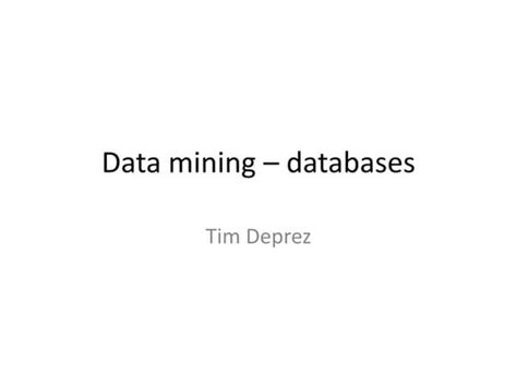 introduction to mining massive datasets
