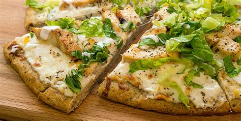 Chicken Caesar Pizza