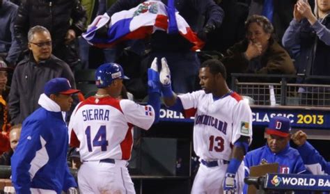 world baseball classic results dominican republic win 4 1 over the netherlands and advance to