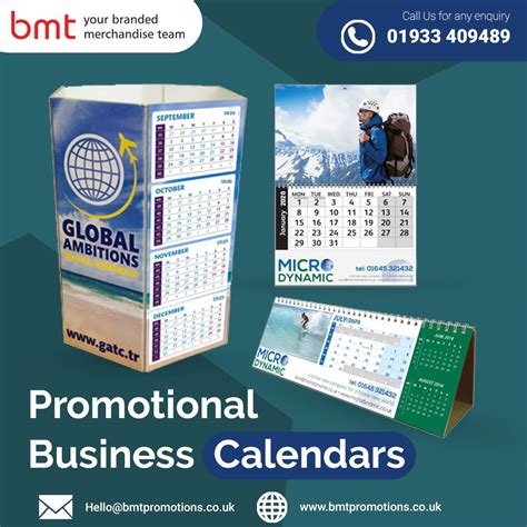 Custom Promotional Printed Calendars Corporate Printed Calendar 2020