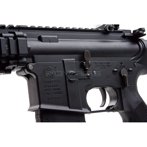 Emg Colt Daniel Defense M4a1 Sopmod Block 2 Aeg 1225 Inch Noir