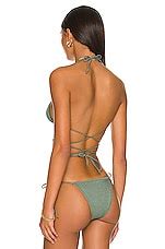 Tropic Of C Praia Long Cord Bikini Top In Serpentine Revolve