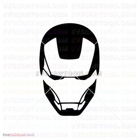 Iron Man Silhouette 035 Svg Dxf Eps Pdf Png