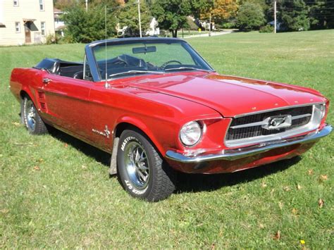 1967 Mustang Convertible V 8 Classic Ford Mustang 1967 For Sale