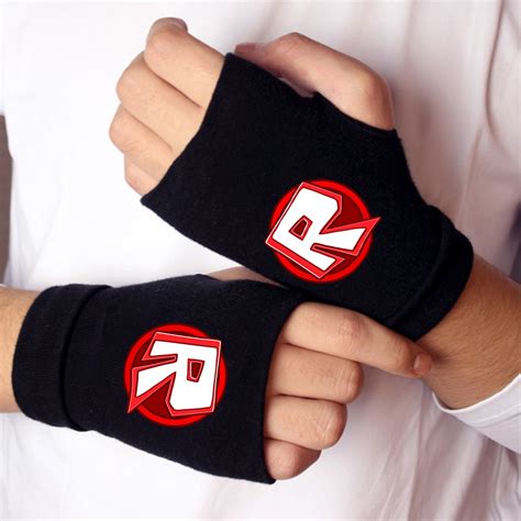 Ohcomics Unisex Game Roblox Figure Knitted Gloves Mittens Winter Warm