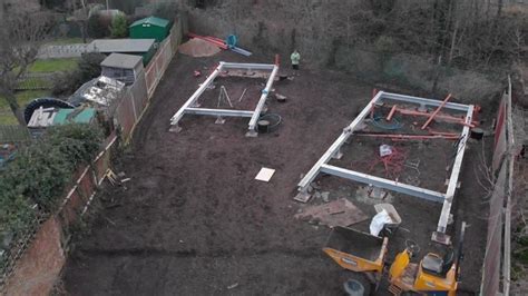 Screw Pile Foundations For Compact Housing Solution Ground Sun