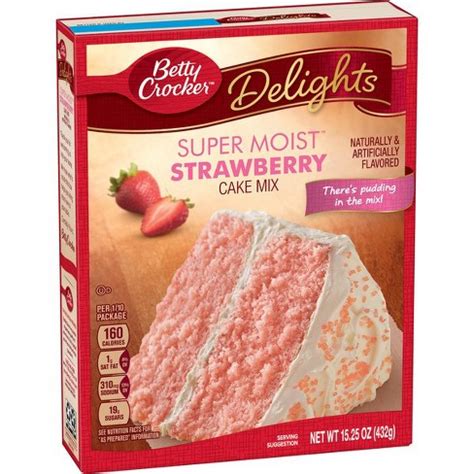 1 package of super moist chocolate cake 3 eggs 270 ml of water ready recipes. Betty Crocker Super Moist Strawberry Cake Mix - 15.25oz : Target